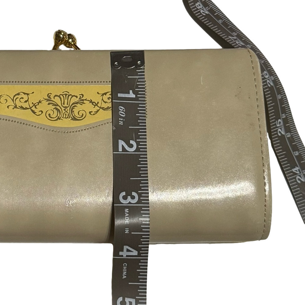 Shiseido Elegant Cream Clutch Wallet Fantasy Souvenir Bag Coin Purse Wallet - Picture 13 of 13